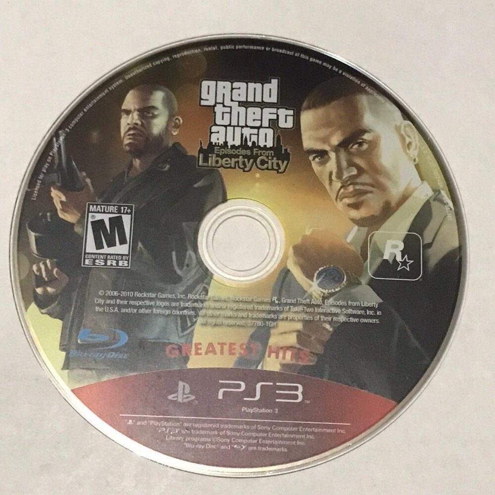 PS3 Grand Theft Auto: Episodes From Liberty City (PlayStation 3)